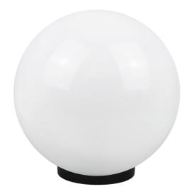 Светильник уличный шар,материал-ПММА(полиметилметакрилат), d=300мм, в комплекте с основанием из поликарбоната и керамическим патроном Е27, молочно-белый.Palla 30 01 31