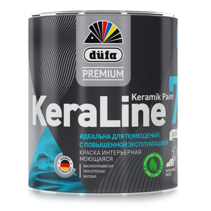 Краска ВД Dufa Premium KeraLine 7 База 3 0,9л