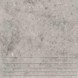 Керамогранит ступень Керамин Вермонт 2 29,8х29,8 см 8 мм серый 1,33 м2
