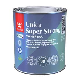 Лак яхтный универсальный Unica Super Strong EP полуматовый 0,9 л