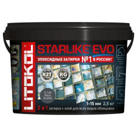 Затирка Litokol Starlike Evo S.140 Nero Grafite 2,5 кг