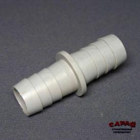Соединитель для сливного шланга 19х19 мм пластик