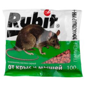 Гранулы сырные от крыс и мышей Rubit Зоокумарин+ 100 г