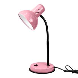 Светильник настольный на подставке НТ 2077А, Е27, 220W, розовый
