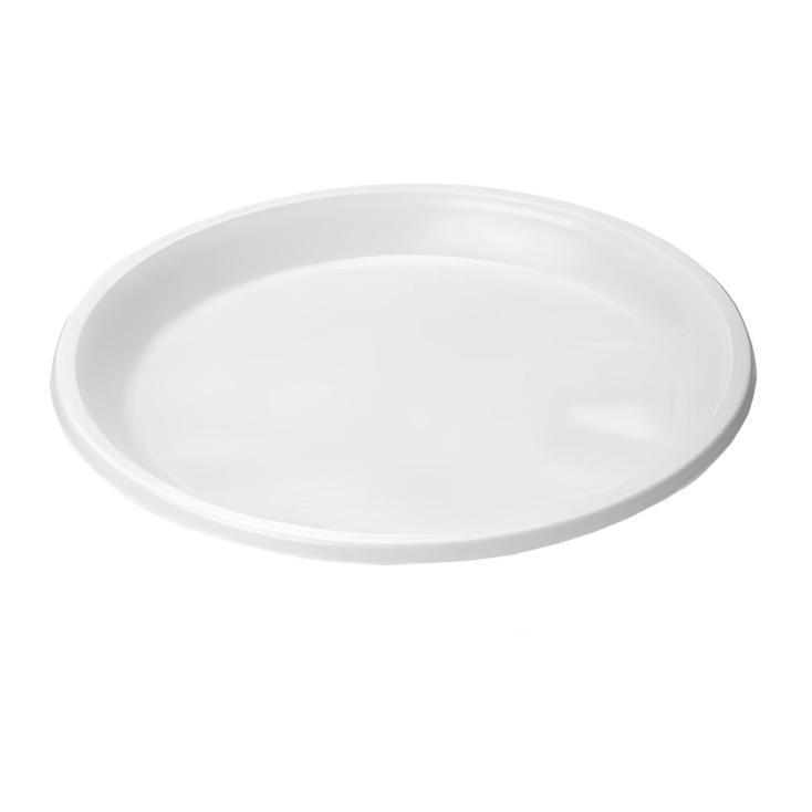 Набор тарелок одноразовых Мистерия белые 12 шт 205 мм