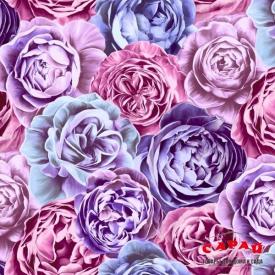 Обои 4583-7 Erismann 1,06*10,05м (6) Azzurra розы сир-фиолет