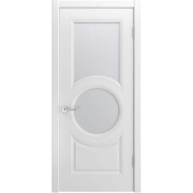 Полотно дверное ДО2-2 BELINI-888-MERANA 800мм белое стекло