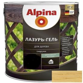Лазурь-гель для дерева Alpina шелк-матовый сосна 2,5л (4)