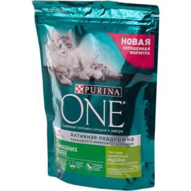 Корм для домашних кошек сухой Purina One Индейка и цельные злаки 200 г