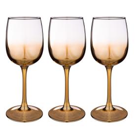 Набор бокалов для вина Медовый омбре 3 шт 300 мл 194-473