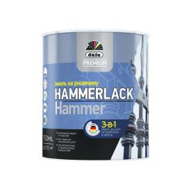 Грунт-эмаль "Duf Premium" HAMMERLACK RAL 9010 белая 2,5 л