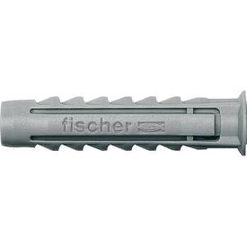 Дюбель распорный нейлоновый 8х40 мм с кромкой 100 шт Fischer SX