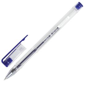 Ручка гелевая STAFF Basic синяя 0.5мм