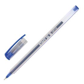 Ручка шариковая масляная STAFF Basic синяя 0.6мм