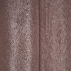 Ткань на отрез Портьера Texrepublic HN 115-22/280 BL блэкаут с тиснением коричневый