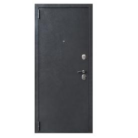 Дверь металл ДК70 серебро Лиственница беленая 860х2050 мм L