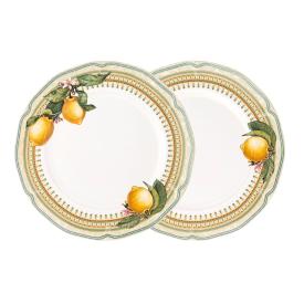 Набор тарелок закусочных Lefard Лимоны 20,5 см 2 шт 86-2477