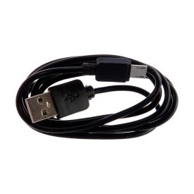 Кабель Rexant USB (A) microUSB длинный штекер 1 м черный