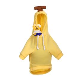 Кофта-толстовка с капюшоном для собак Wonderful style Банан р 2XL Ultramarine