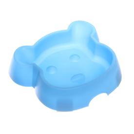 Миска пластиковая для животных Мр. Руперт 16,5х3,8 см голубая