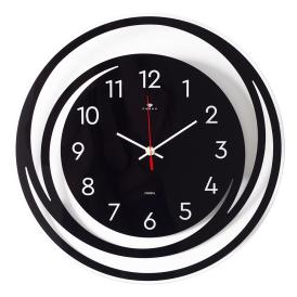 Часы настенные Рубин Спираль d39 см открытая стрелка прозрачные 4041-014W