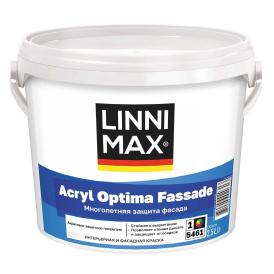 Краска в/д для наружных работ Linnimax Acryl Optima Fassade База 1 2,5 л