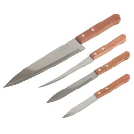 Набор ножей с деревянной рукояткой Albero 4 шт