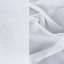 Ткань для штор Вуаль печать HH Y535-GS3206-02/280 Silk Pech ut молочный