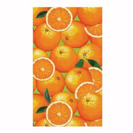 Полотенце кухонное вафельное СТ ВФ17 4062/1 40х70 см Апельсин
