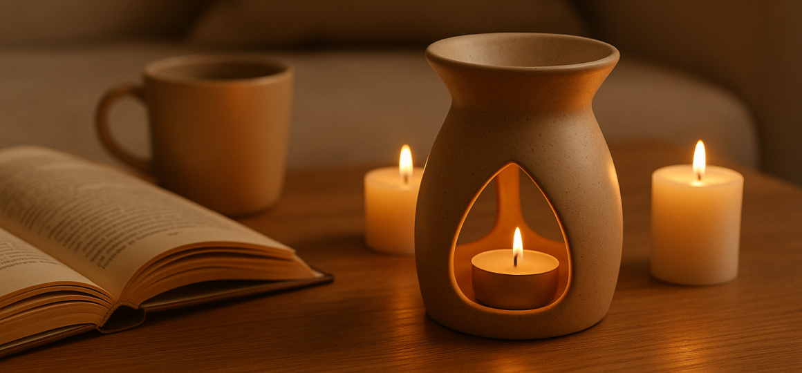 Аромалампа со свечой