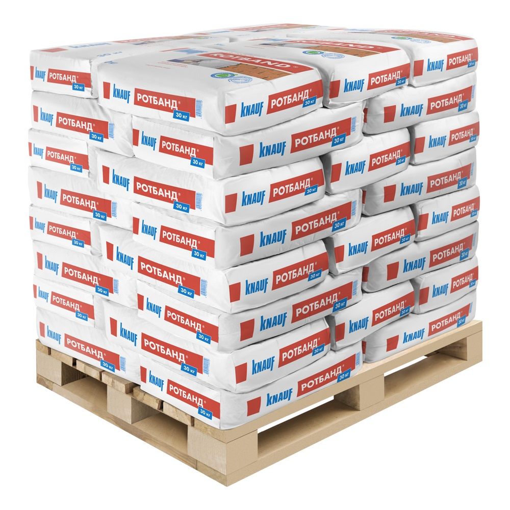 Штукатурка гипсовая Knauf Ротбанд 30 кг