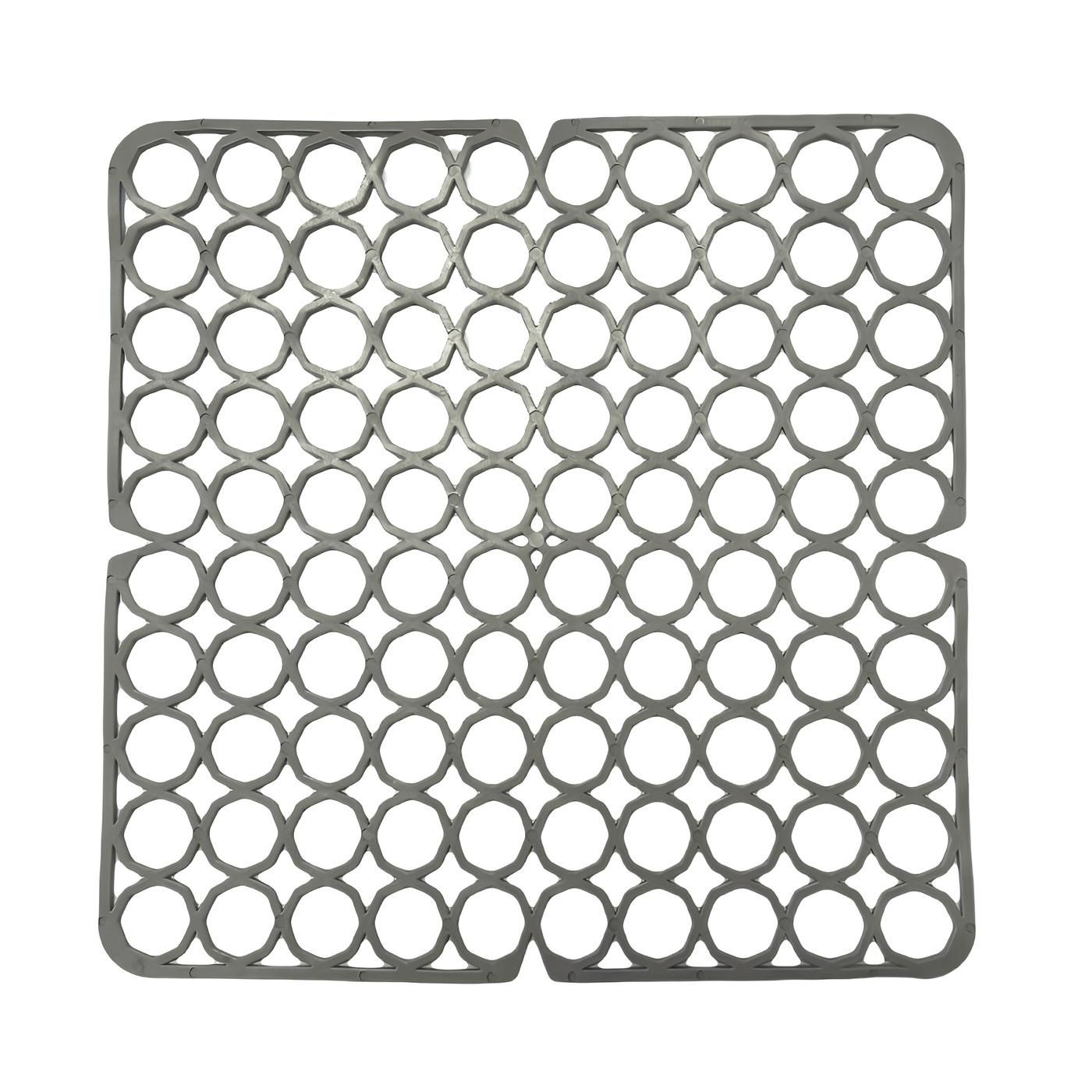 Решетка для раковины квадратная 27x27 см микс