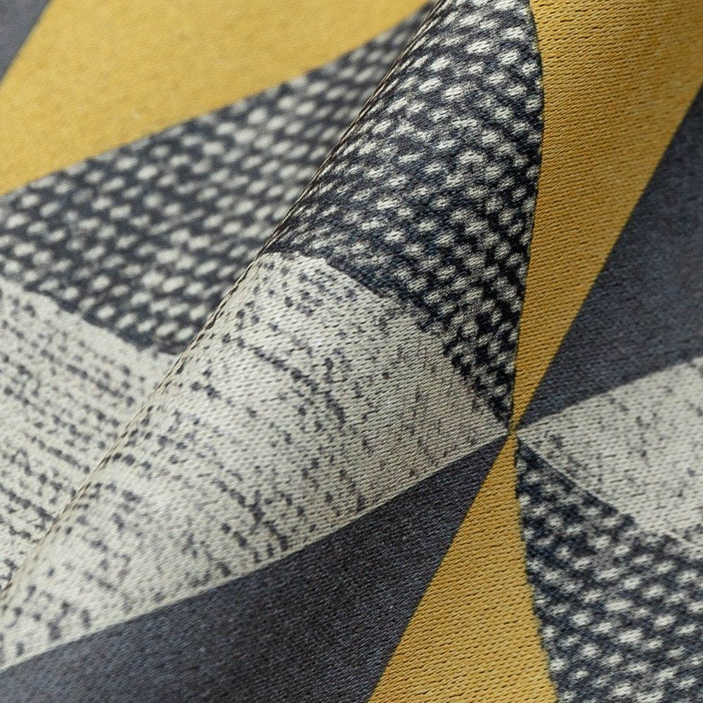 Ткань для штор Портьера блэкаут RS 98318-03/280 BL Pech L желтый