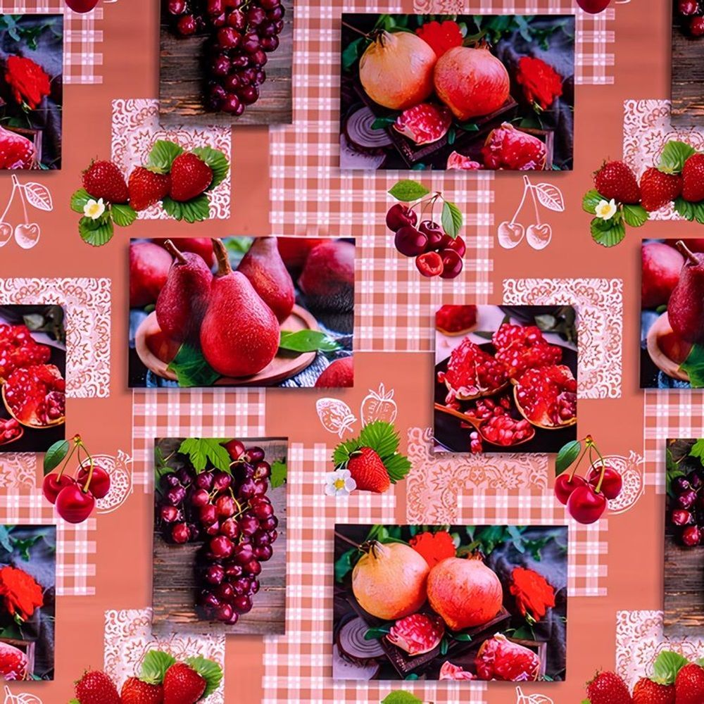 Клеенка ПВХ на нетканой основе Dekorelle Jakline 290 1,4 м