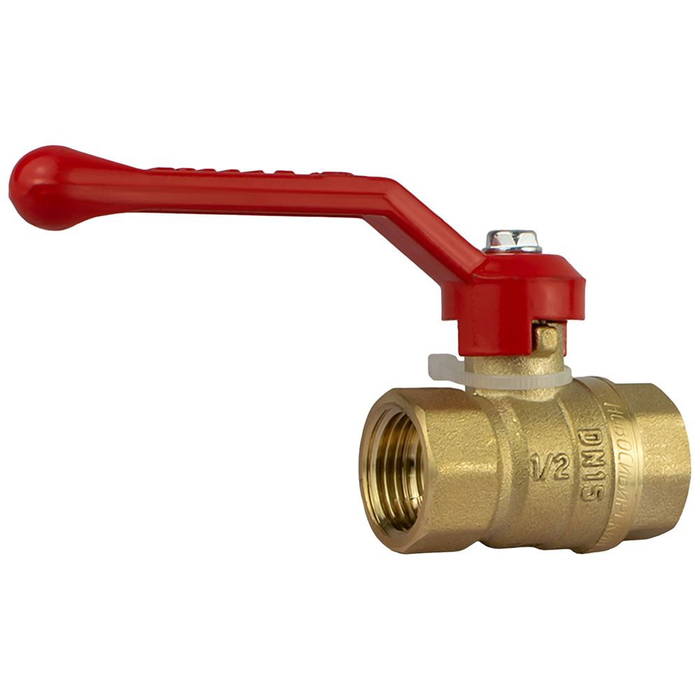 Кран шаровой 1/2" ВР/ВР рычаг полнопроходной Стандарт 220 Галлоп 107150