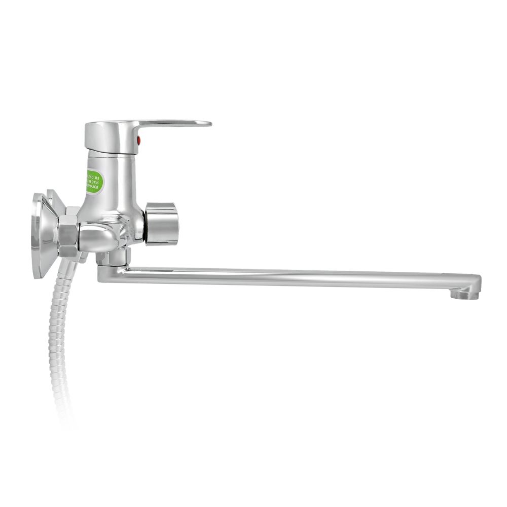 Смеситель для ванны Juguni 0402.601 однорычажный длинный излив