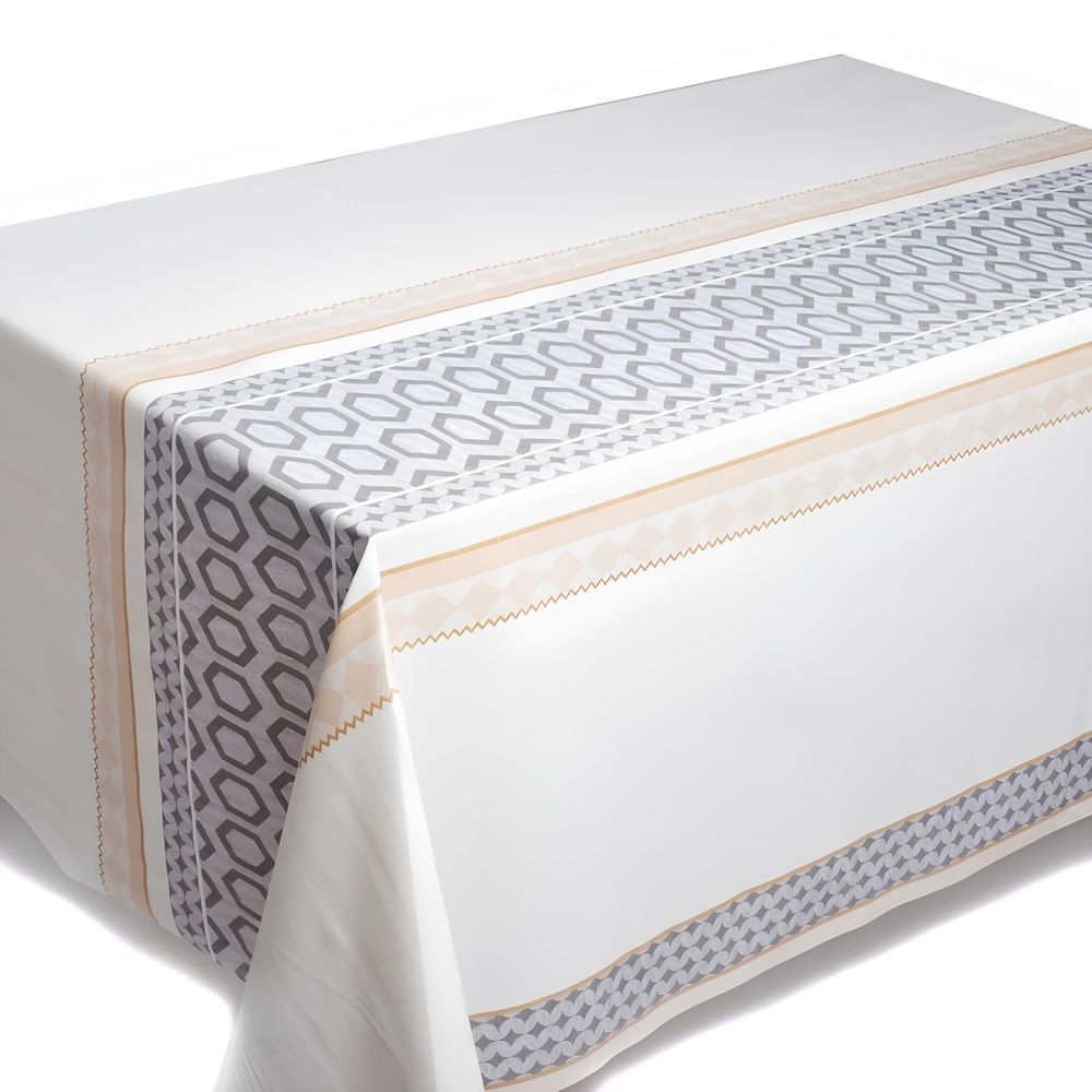 Клеенка ПВХ на тканевой основе Dekorelle Adèle 206 1,4 м