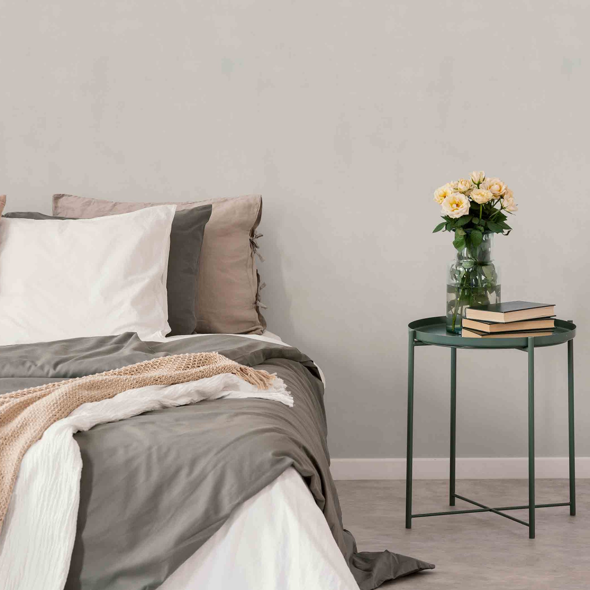 Обои Euro Decor Dotera 7332-02 бежевые бетон 1,06х10 м