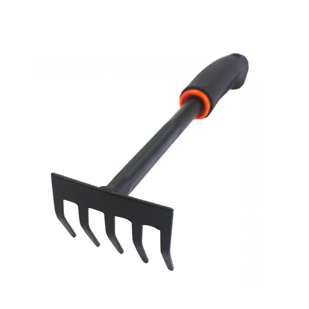 Грабли садовые 12 зубьев 30х8 см с черенком AVSP8291