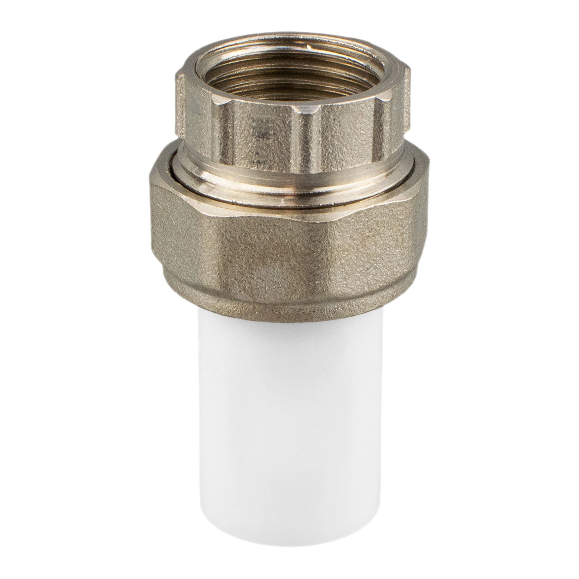 Муфта комбинир. разъемная полипропилен 20 мм х 1/2" ВР