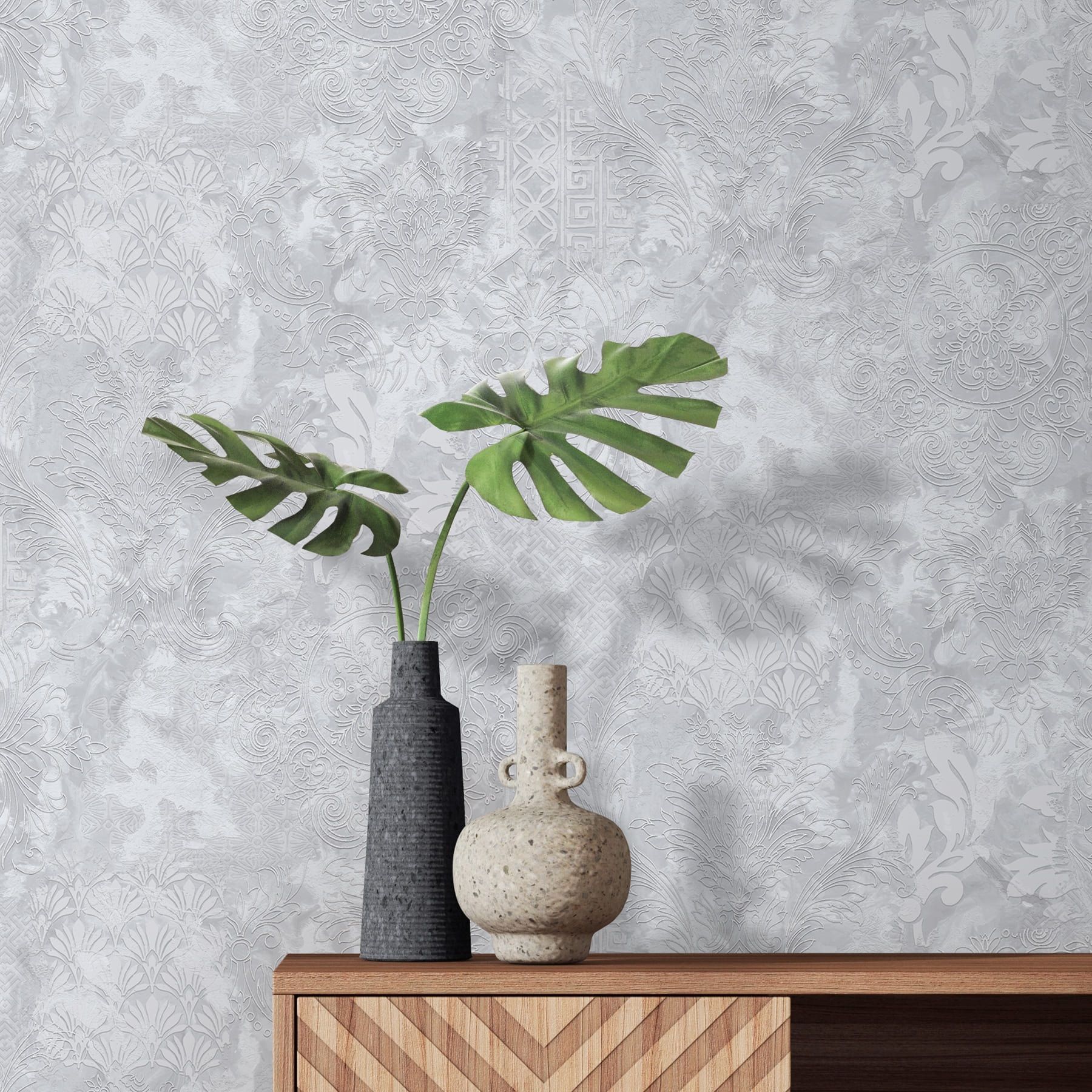 Обои 287407 Victoria Stenova 1,06х10 м Persia серый