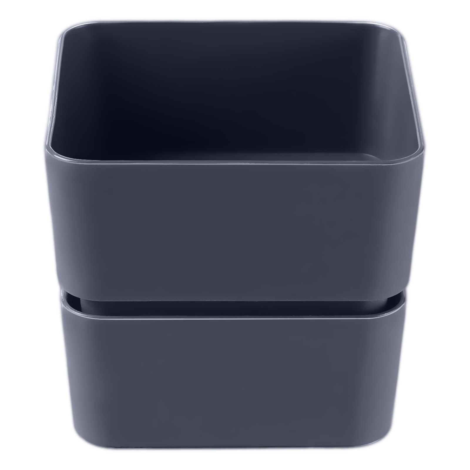 Кашпо Фиори антрацит 0,45 л