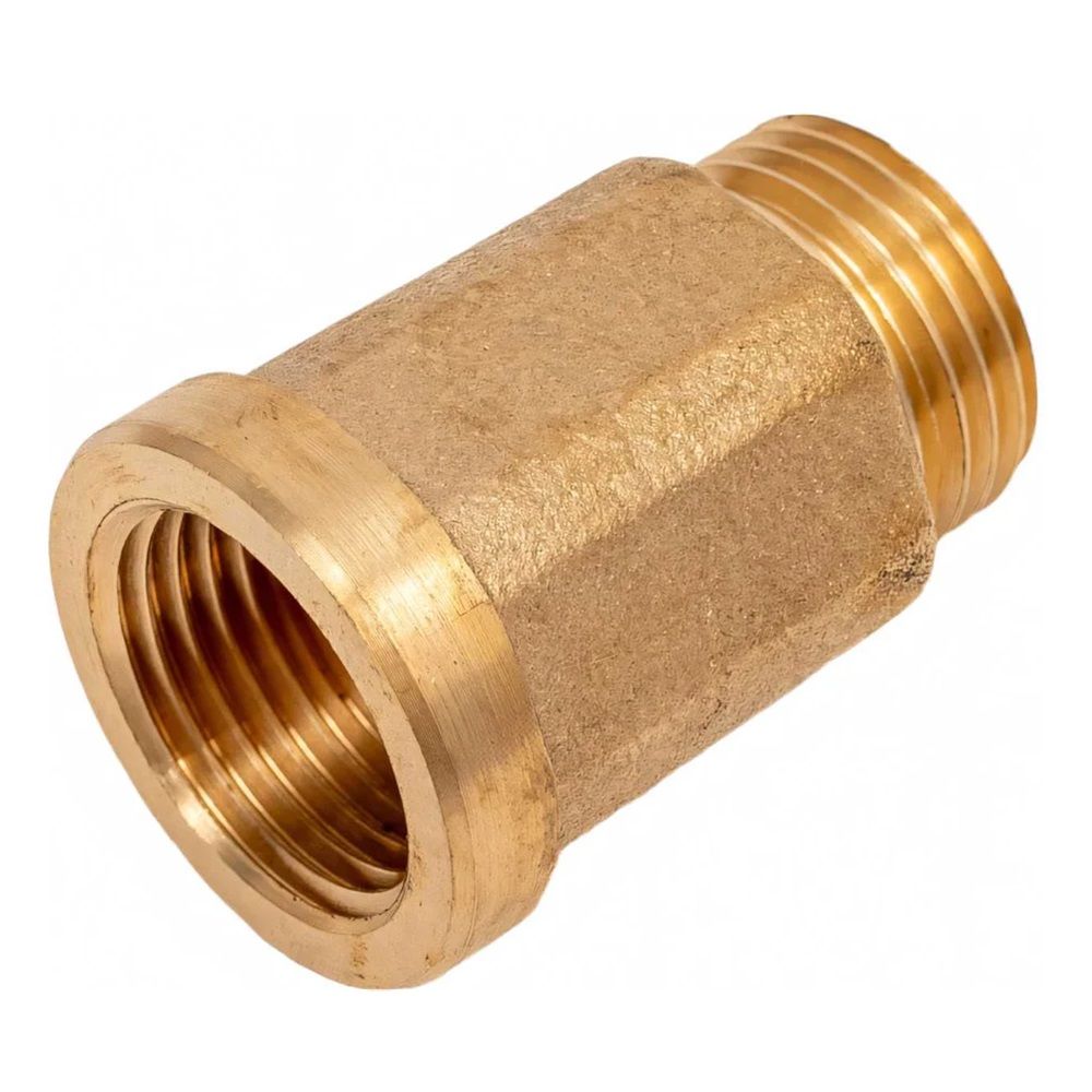 Удлинитель латунь 1/2" 30 мм ВР/НР