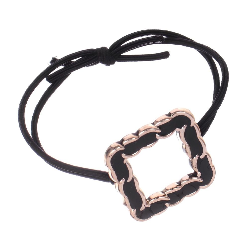 Резинка для волос Кокетка-Aks Bambina chain Квадрат микс d5 см 1 шт