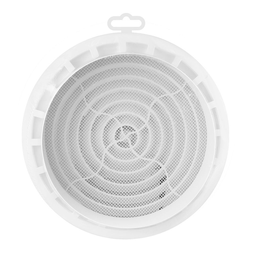 Диффузор приточно-вытяжной со стопорным кольцом и фланцем D160 16DK