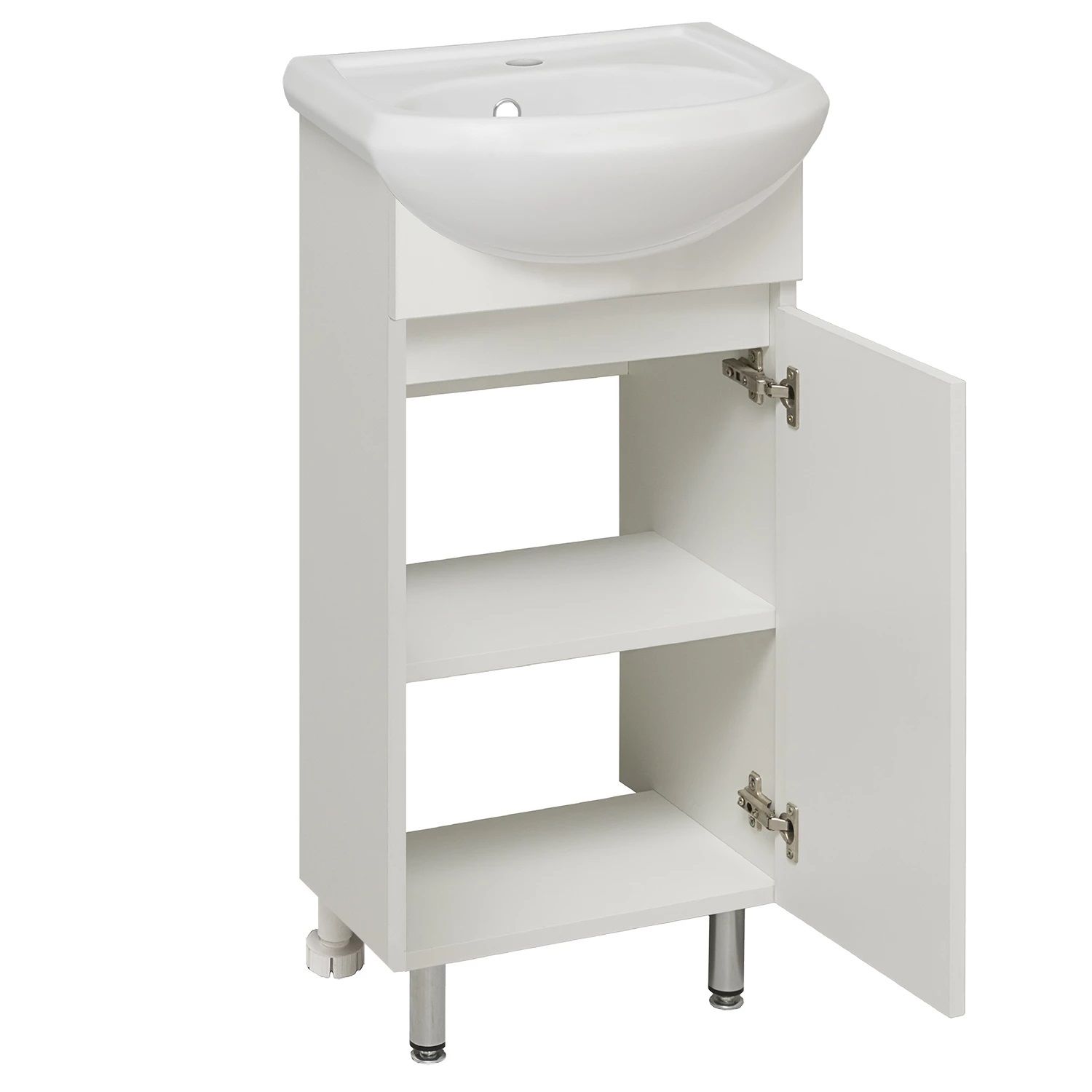 Тумба Лада 40 белая под раковину Mango 40