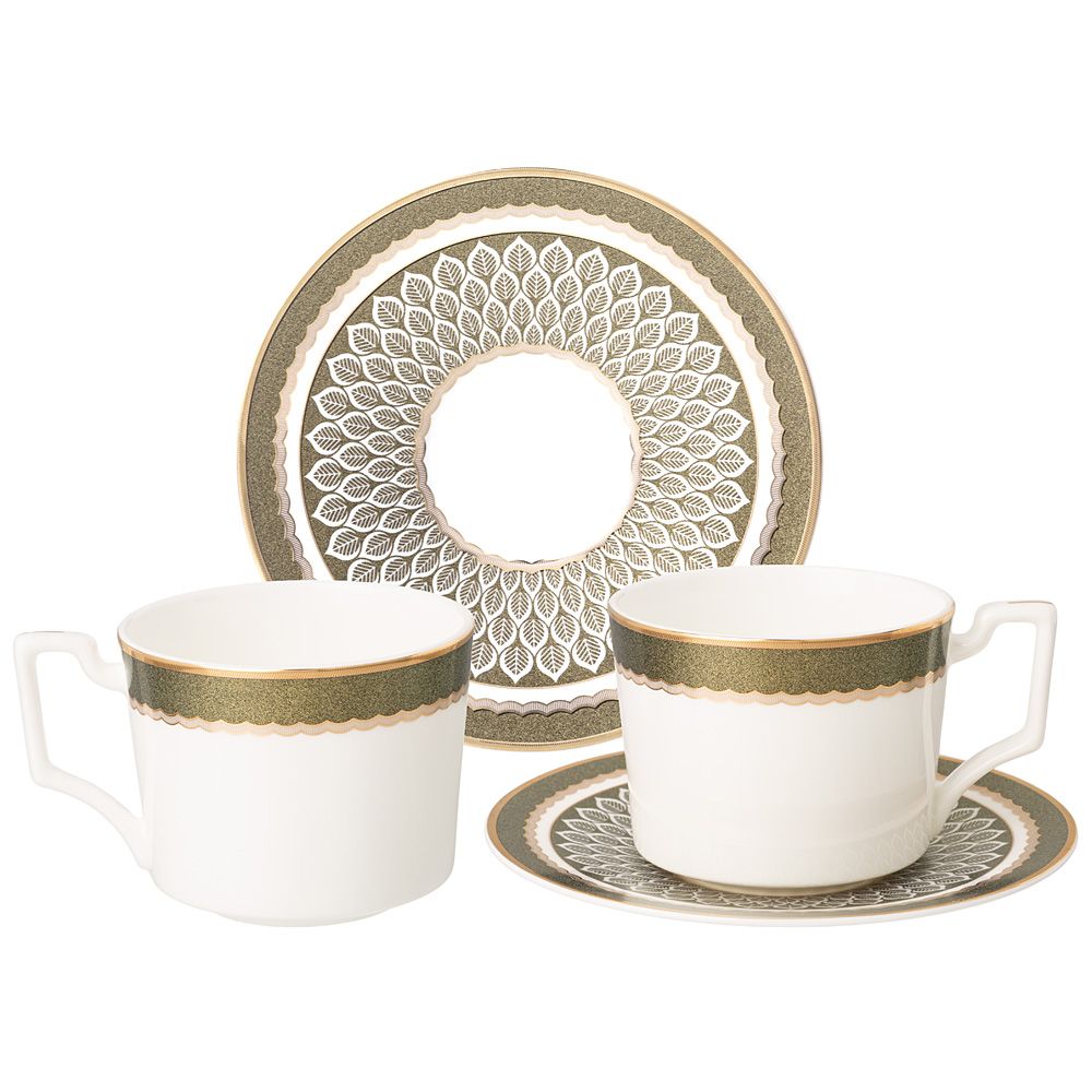 Набор чайный Lefard Peacock на 2 персоны 4 предмета 250 мл