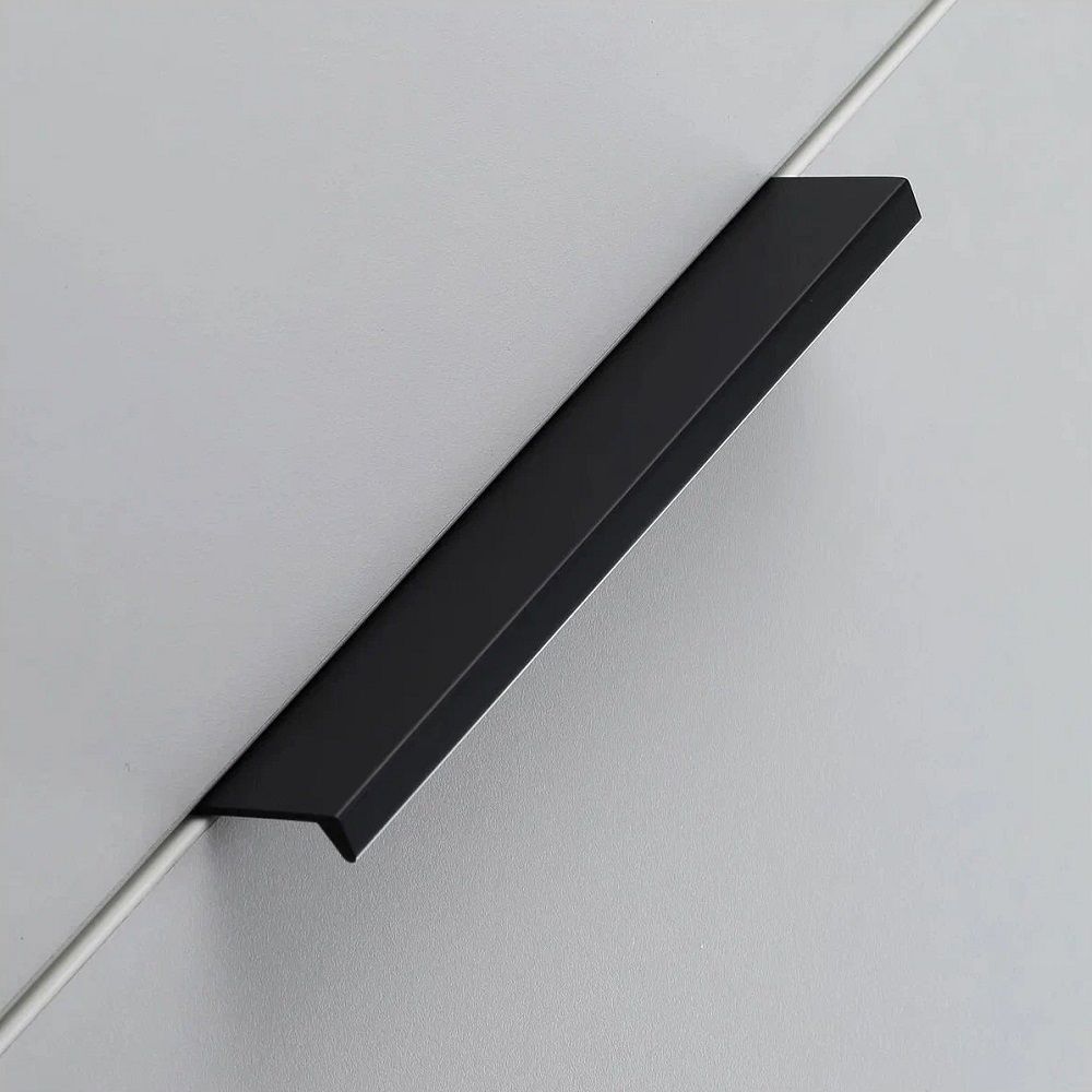 Ручка профильная алюминиевая Hexi 192 мм/225 мм черный матовый