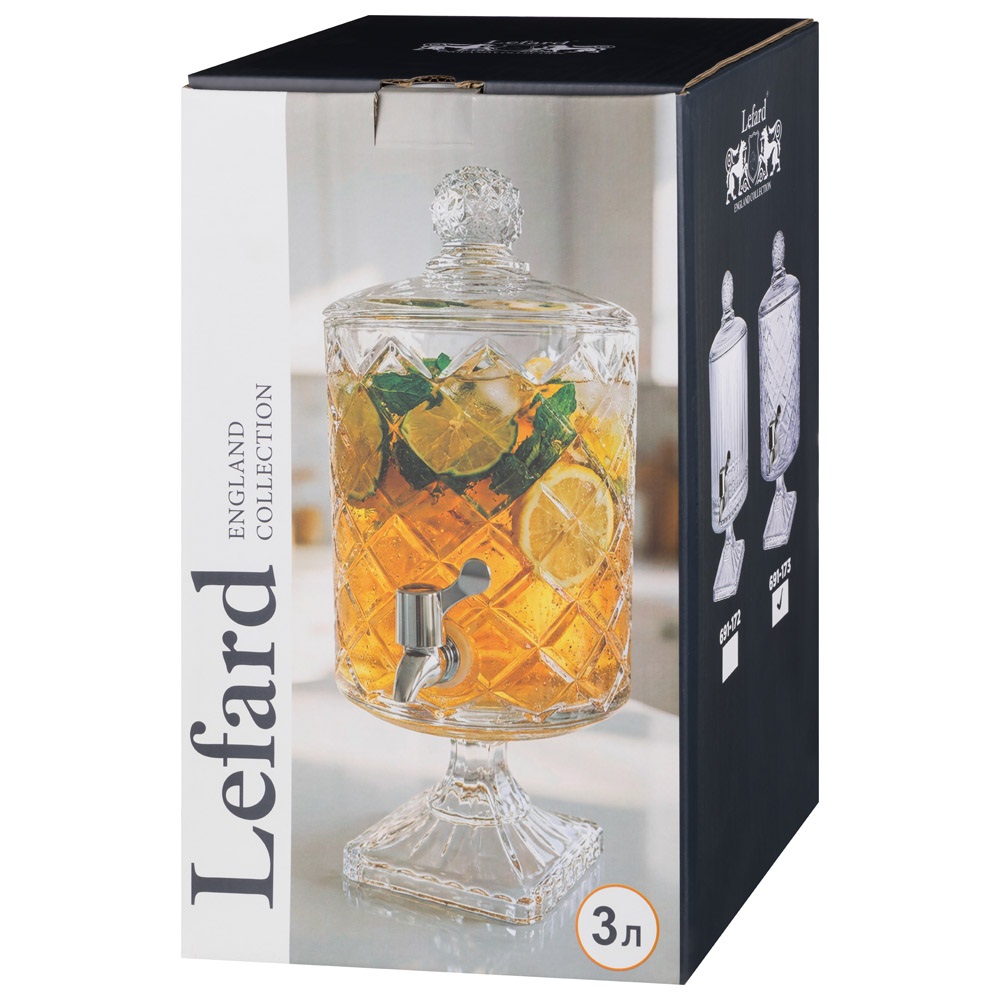 Диспенсер для напитков Lefard Diamant 3 л 691-173
