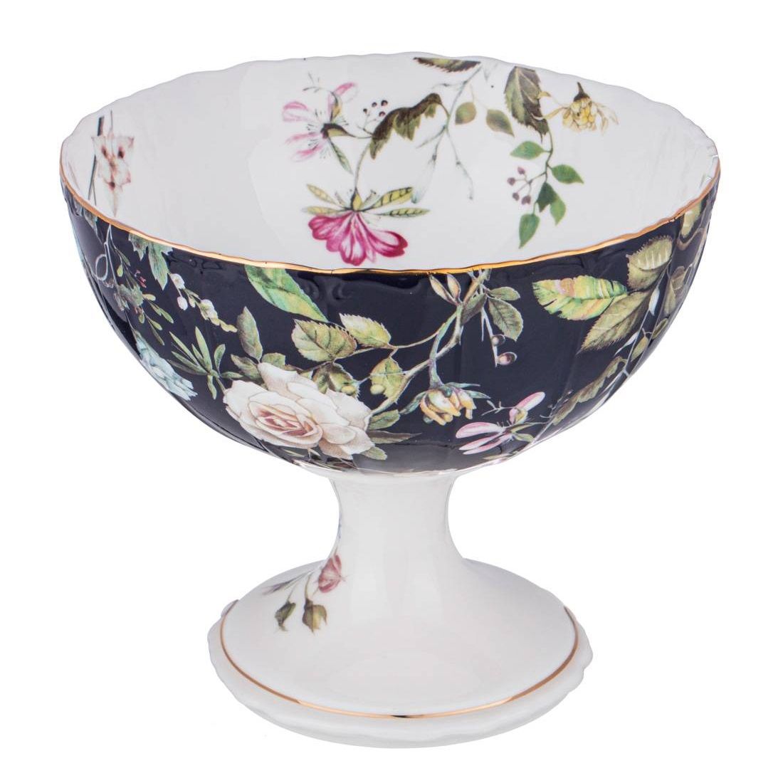 Ваза Lefard Кобальт на ножке 13 см